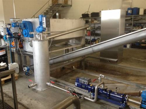 Thickening press